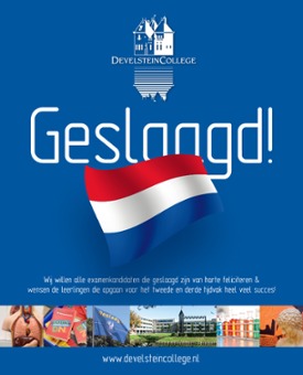 GESLAAGD! GESLAAGD!